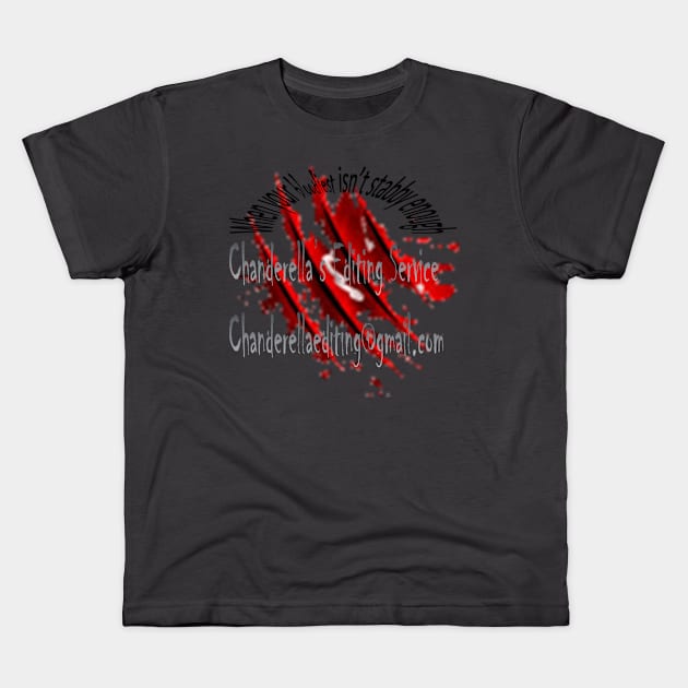 Bloody enough claws Kids T-Shirt by chanderella